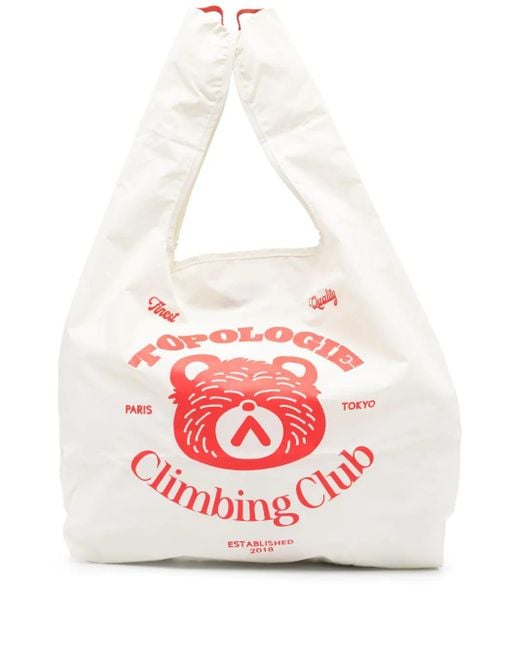 Topologie White Konbini Tote Bag
