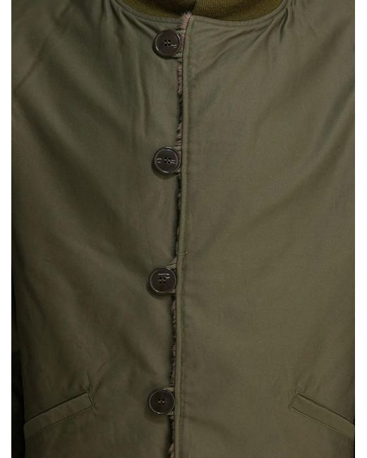 Chaqueta M-1943 Liner Con Botones Buzz Rickson's de hombre de color Green