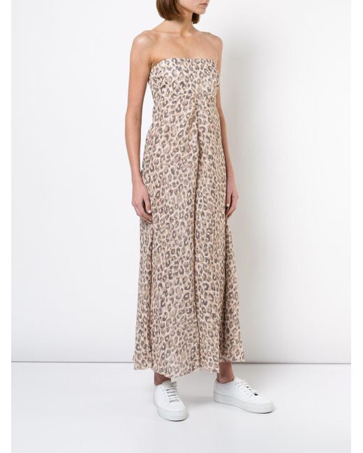 Zimmermann melody store strapless dress