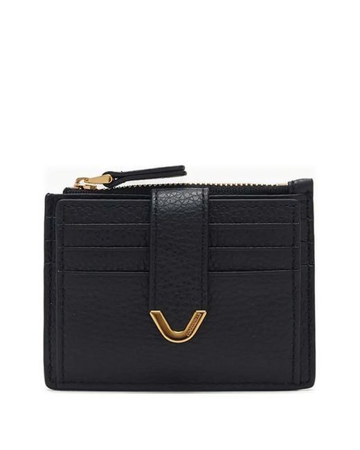 Coccinelle Black Ladybugs Dew Card Holder