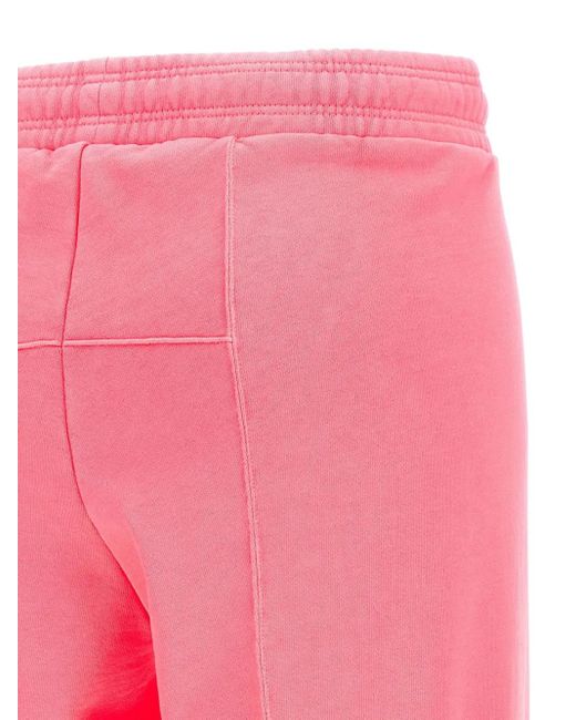 Vetements Pink Oval Logo Track Pants