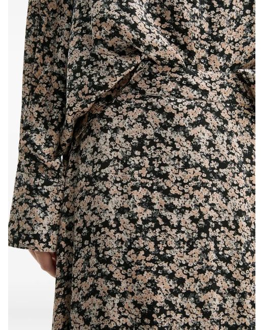 Bruuns Bazaar Natural Floretbbamattas Midi Skirt