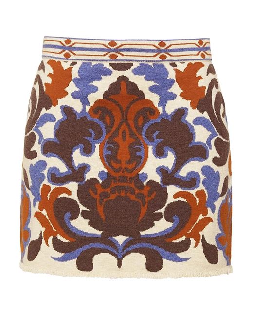 Cara Cara White Lindy Mini Skirt