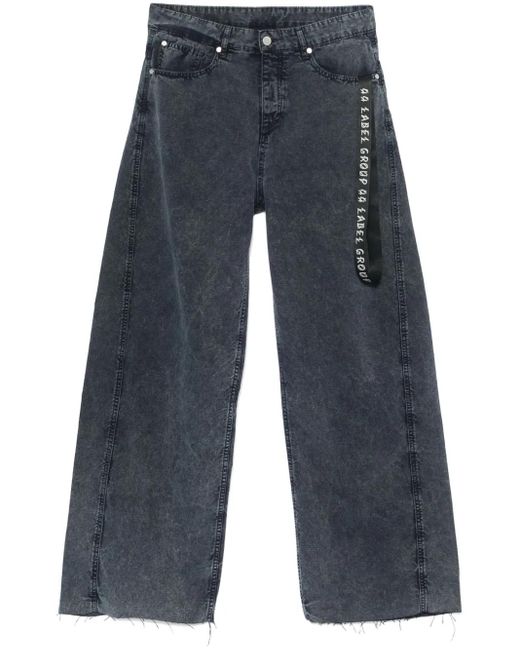 44 Label Group Desert Pappas ワイドジーンズ Blue
