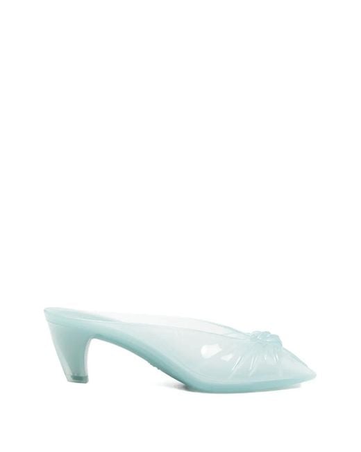 Chloé Blue Jelly Mules