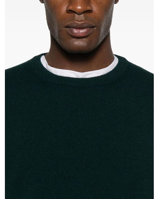 Zegna Green Cashmere Sweater for men