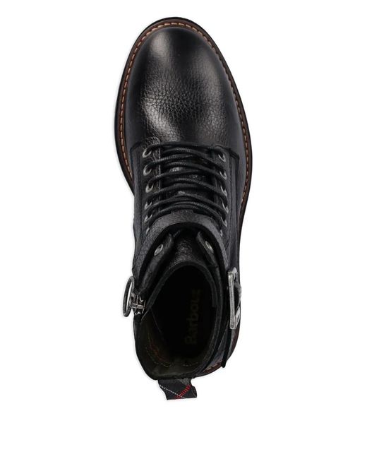 Barbour Black Heidi Combat Boot