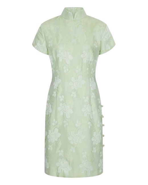 Shanghai Tang Green Tand Qipao