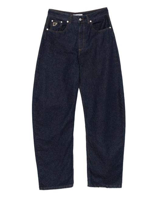 Lois Blue Logo-Detail Jeans