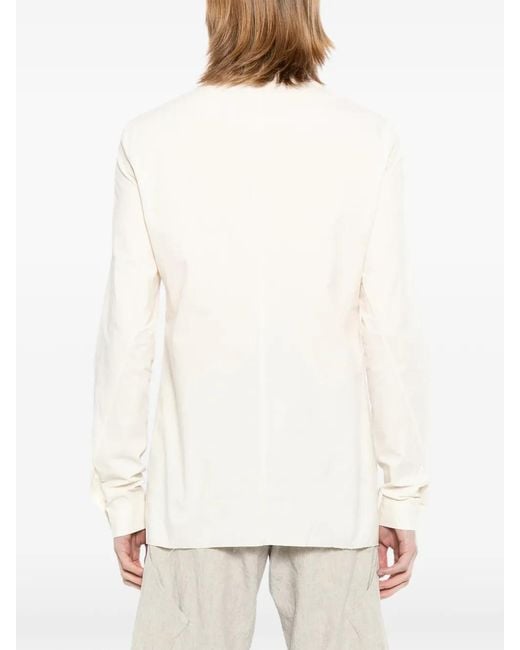 Ma+ White Cotton Shirt for men