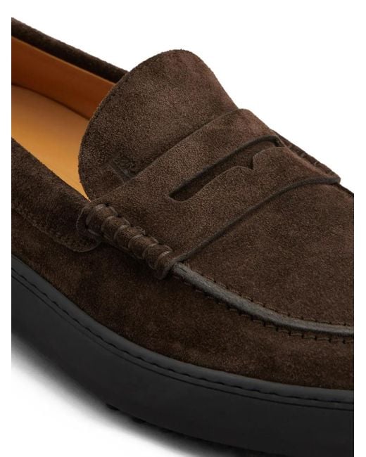 Tod's Winter Gommino Loafer in Brown für Herren