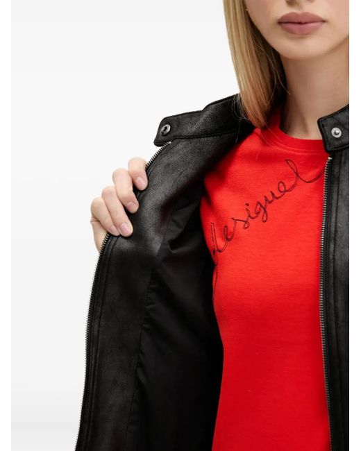 Chaqueta Con Cremallera Desigual de color Black