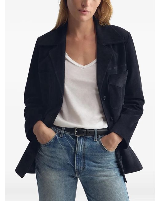 Nili Lotan Blue Dominic Jacket