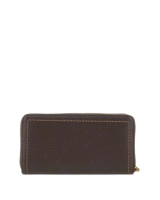 Gianni Chiarini Brown Large Bubble Leather Wallet