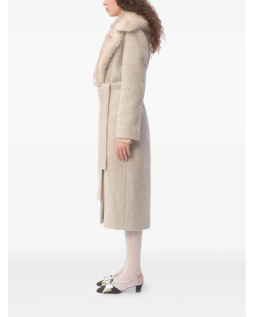Valentino Garavani Natural Klassischer Mantel