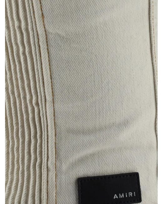 Amiri Gray Bustier Top