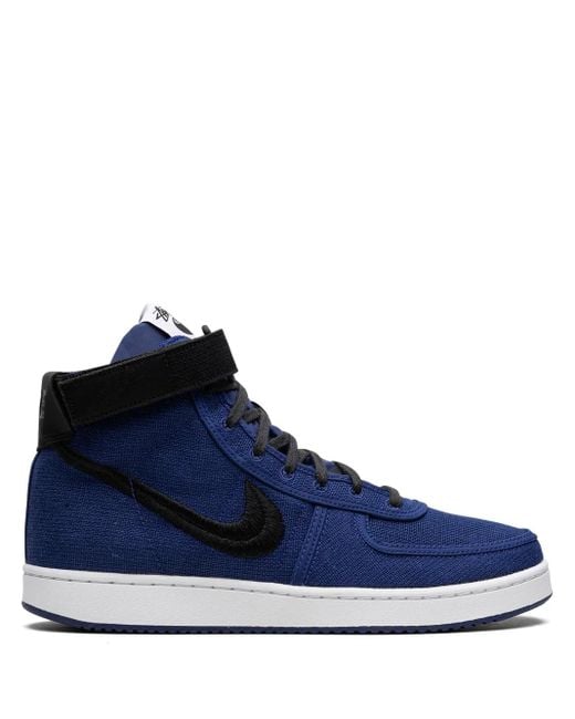 Nike Blue Vandal High Sp "Stussy Deep Royal" Sneakers for men