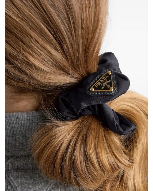 Prada White Re-Nylon Hair Bands