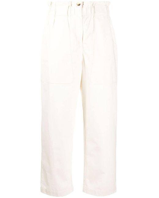 Ba&sh Multicolor Stone Cropped Trousers