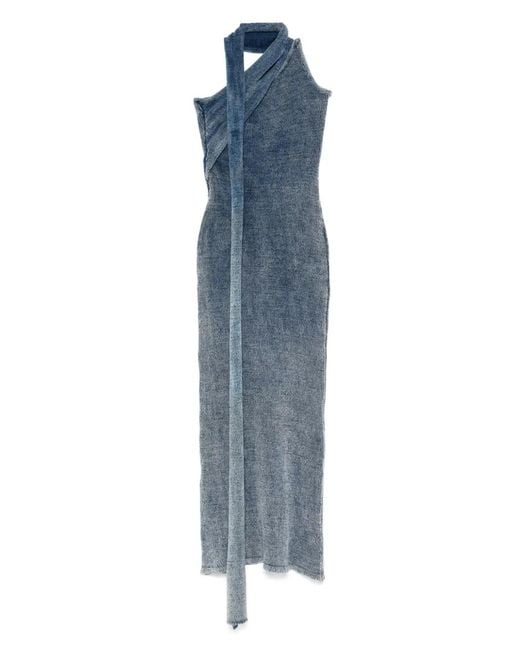 AYA MUSE Blue Han Maxi Dres