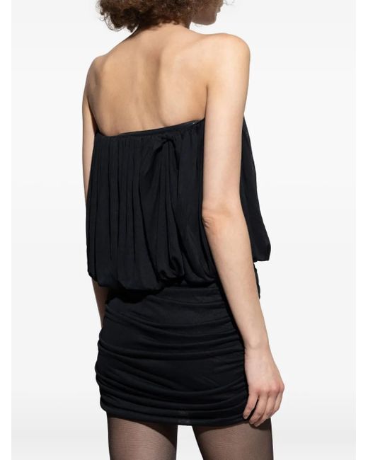 Isabel Marant ストラップレス ドレス Black
