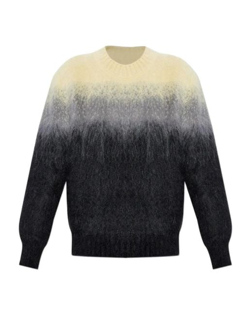 Jil Sander Gray Crew Neck Sweater
