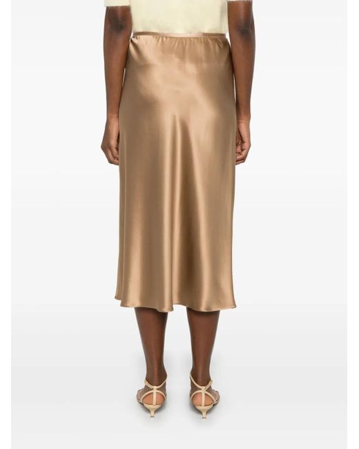 Max Mara Natural Carnet Midi Skirt