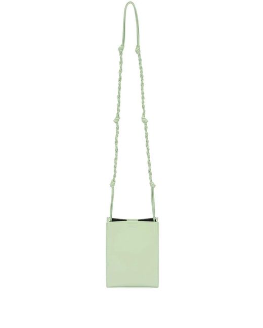 Jil Sander White Small Tangle Shoulder Bag