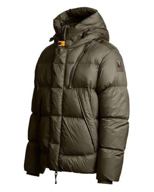 Parajumpers Gesteppte Cloud Kapuzenjacke in Green für Herren