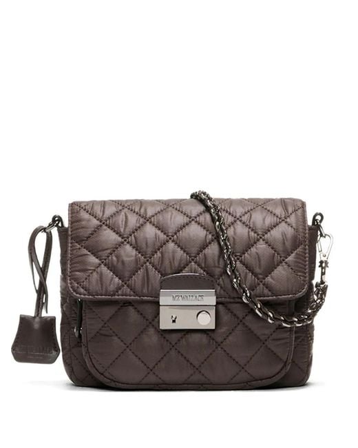 Bandolera Crosby Lock Pequeña MZ Wallace de color Gray