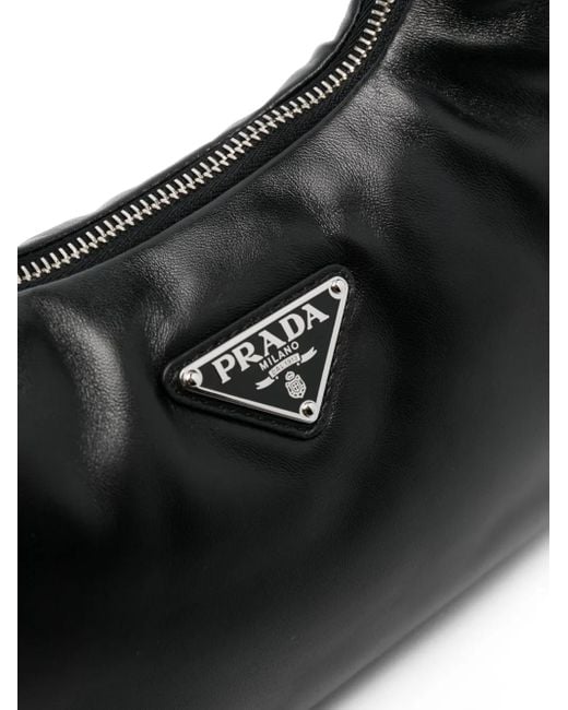 Prada Black Mini Soft Shoulder Bag