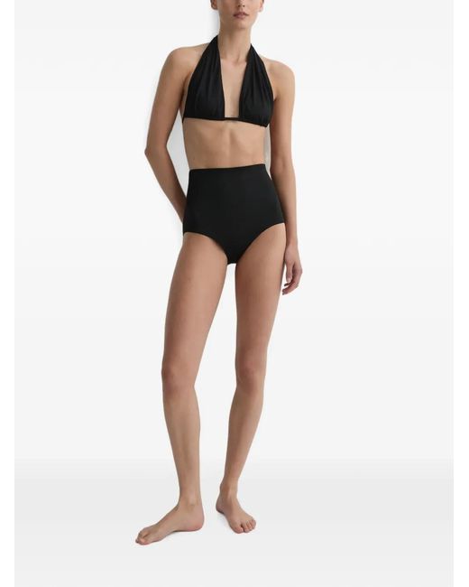 Bondi Born Black Betty High-Waisted Bikini Bottoms