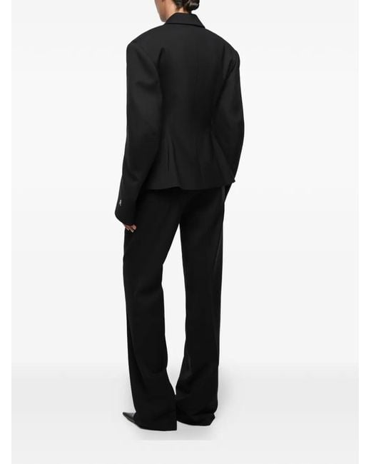 Anouki Black Single-Breasted Blazer