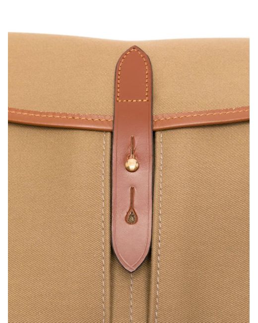 Brady Stour レザートリム サッチェルバッグ Brown