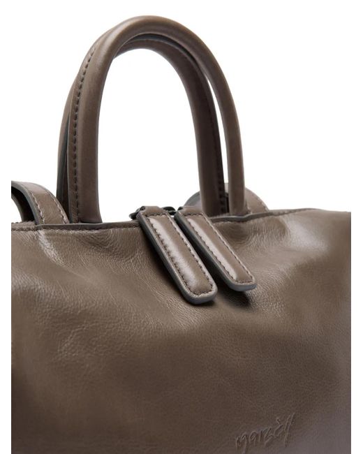 Borsa Tote Orizzonte Mini di Marsèll in Brown