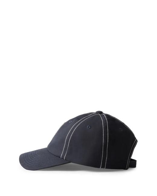 Claudie Pierlot Blue Embroidered Cp Monogram Cap