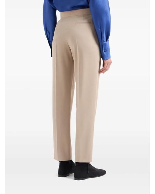 Giorgio Armani Natural Pleated Trousers