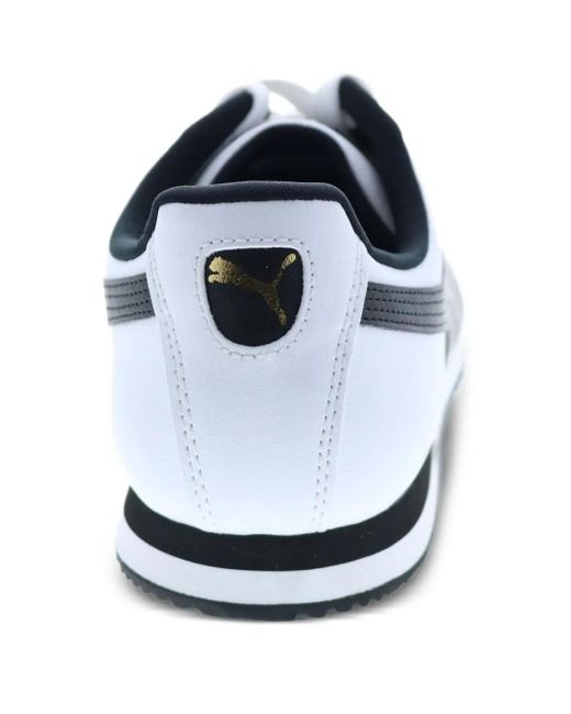PUMA White Roma Basic Sneakers for men