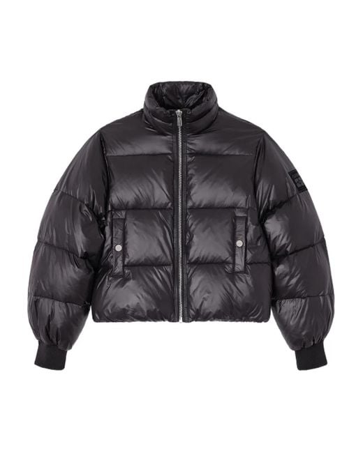 Piumino Con Zip di Ganni in Black