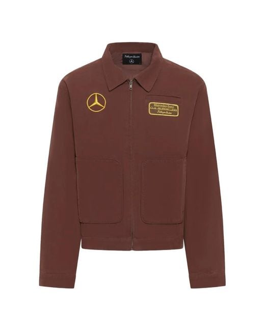 Kidsuper Brown X Mercedes-Benz Work Jacket for men