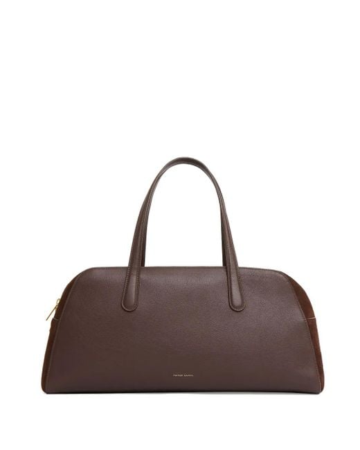 Mansur Gavriel Brown Große Helios Schultertasche