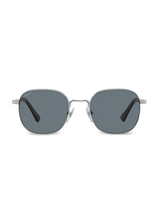 Persol Gray Square-Frame Sunglasses