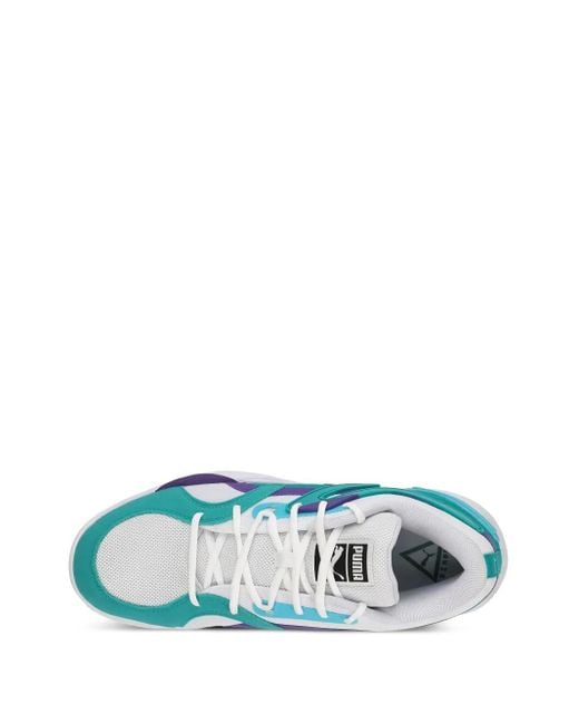 PUMA Blue Trc Blaze Court Sneakers for men