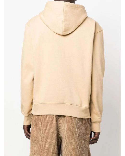 Jacquemus Natural Le Sweatshirt Brodé Hoodie
