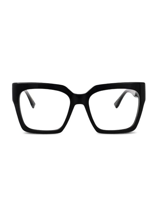 DSquared² Black Brille Mit Eckigem Gestell