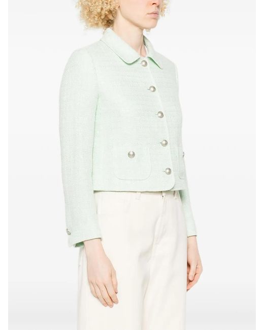 Tagliatore White Veste Boutonnée Idelle