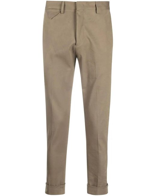 Low Brand Natural Low-Rise Skinny Trousers for men