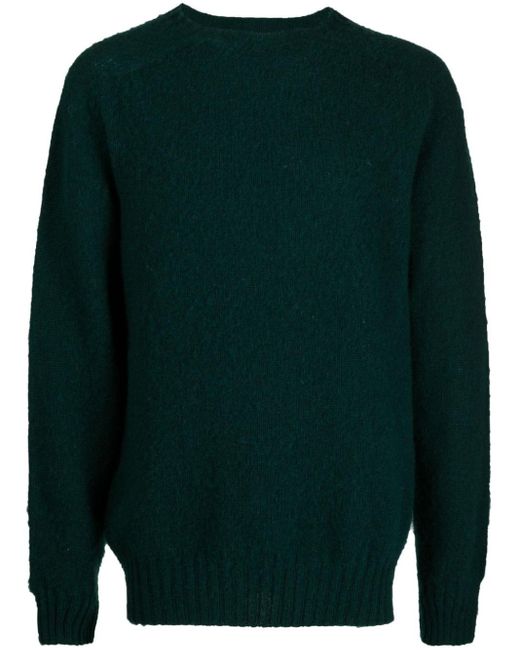 YMC Suedehead Pullover mit rundem Ausschnitt in Green für Herren