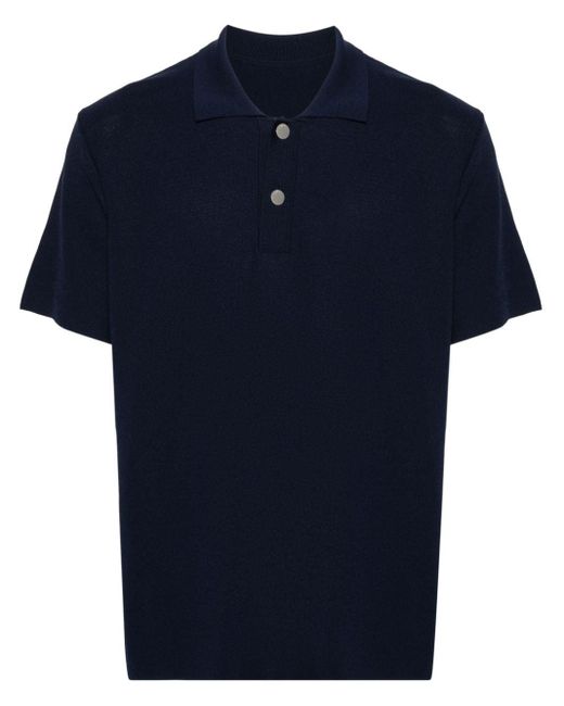 Jacquemus Blue Le Polo Maille Oversized Polo Shirt for men