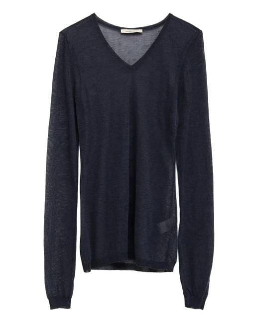 Paloma Wool Blue Semi-Sheer Sweater